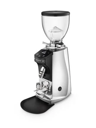 Mazzer Mini electronic sølv 2025, 600g hopper