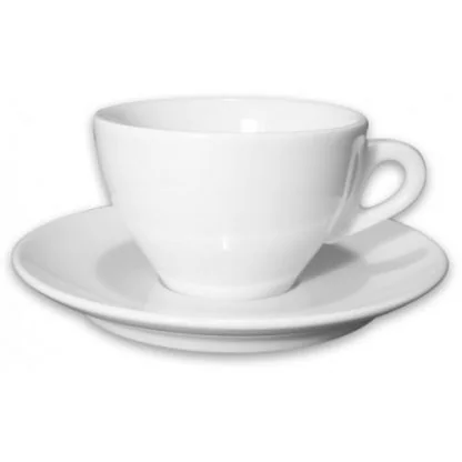 Kopp Torino caffe latte/sjokolade 1 stk med skål