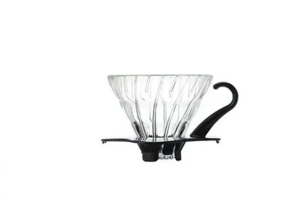 Hario Håndbrygger V60 01 klart glass sort - Bilde 2
