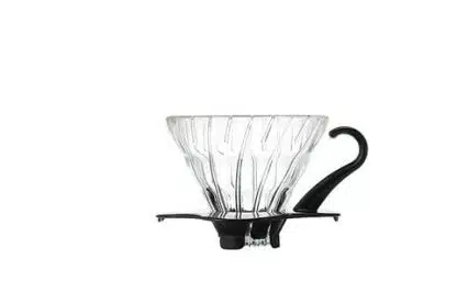 Hario Håndbrygger V60 03 klart glass sort - Bilde 2