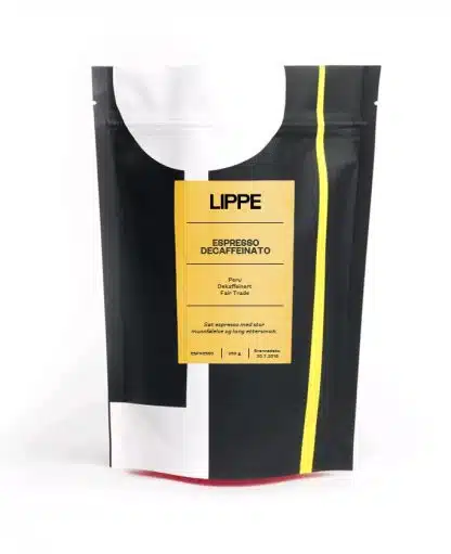 LIPPE Espresso Peru Decaffeinato Økologisk, 250g