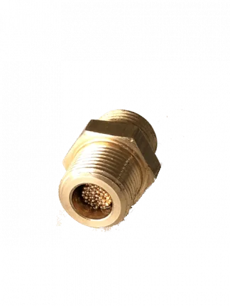 Rør nippel 3/8 han 3/8 han filter
