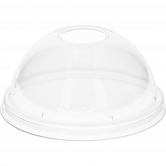 Take away PLA-plast 12 oz lokk 1000 stk kartong resirkulert