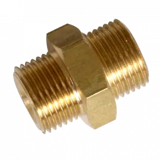 Rør nippel 3/8 x 3/8 utvendig kon