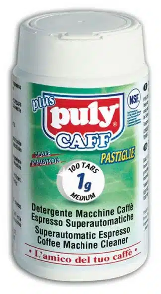 Rensemiddel Puly Caff 100 tabletter, 1 gram/tablett