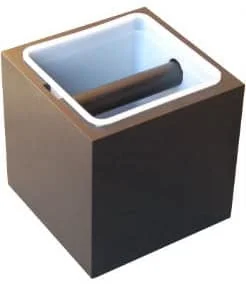 Dunkeboks ART klassisk i tre, sort