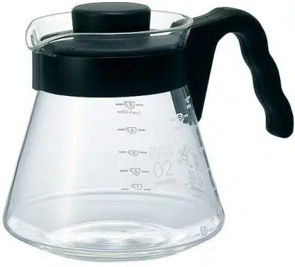 Hario Serveringskanne V60 02 700ml m/plasthåndtak klart glas - Bilde 2