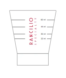 Måleglass Rancilio Speciality