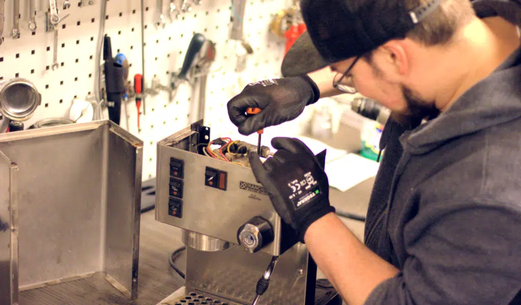 Service på Rancilio Silvia