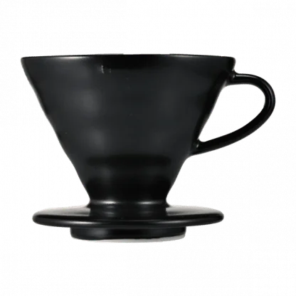 Hario Håndbrygger V60 02 matt sort håndlaget keramikk