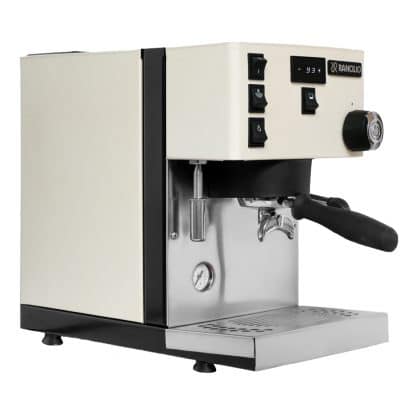 Rancilio Silvia Pro X hvit dual boiler preinfusjon