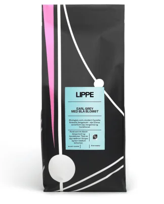 Sort Earl Grey med blå blomst økologisk, 800g